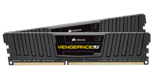 CML8GX3M2A1600C9 Corsair Vengeance 8GB Kit 2 X 4GB PC3 12800 DDR3 1600MHz non ECC Unbuffered 240 Pin