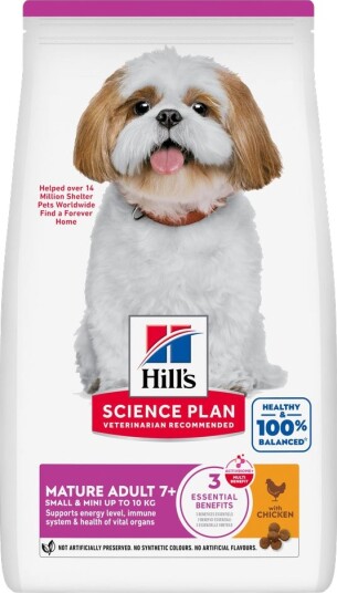 Hill'S Science Plan Mature Adult 7+ Small & Mini Kylling 2 X 6 kg