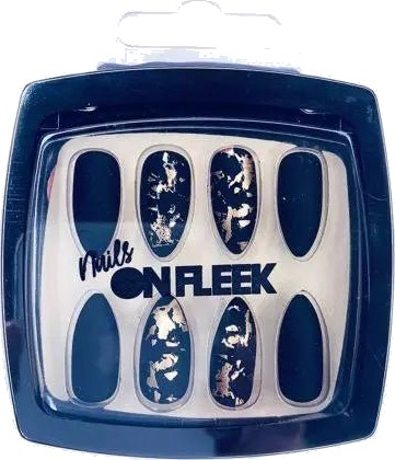 OnFleek Nails On Fleek Nail Kit 12 colors Black Matte Nail Kit OnFleek Nails On Fleek Nail Kit 12 colors Black Matte Nail Kit