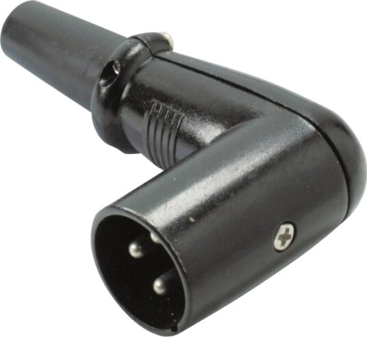 Kash 55006 Xlr-Kontakt Pinneside Vinklet Poler: 3 Svart 1 Stk Kash 55006 Xlr-Kontakt Pinneside Vinklet Poler: 3 Svart 1 Stk