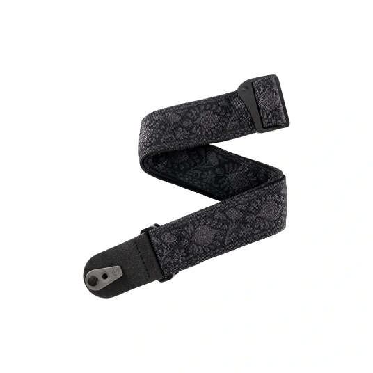 D"Addario 50TB01 RL Gitarreim Pad Lock Woven 50mm Monterey Black