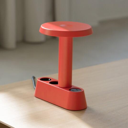 Bordlampe NOMAD COLLECTION NOMAD LAMP 01 dimmbar Rød Stue Aluminium Design 19.1 Rød