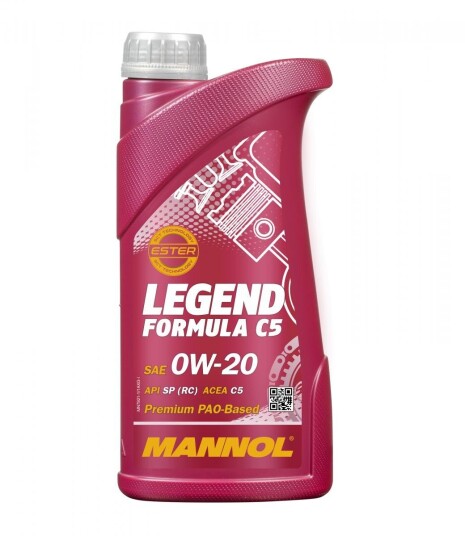 Motorolje MANNOL LEGEND FORMULA C5 0W20 1L