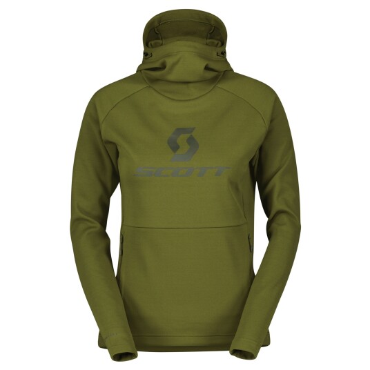 SCOTT Defined Mid Hoodie Grangrønn til Kvinner SCOTT Defined Mid Hoodie Grangrønn til Kvinner