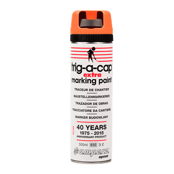 Merkespray 360 for entreprenører Fluoriserende oransje Merkespray 360 for entreprenører Fluoriserende oransje