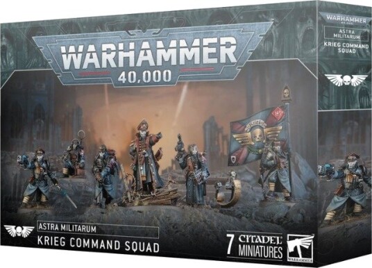 Games Warhammer 40K Krieg Command Squad