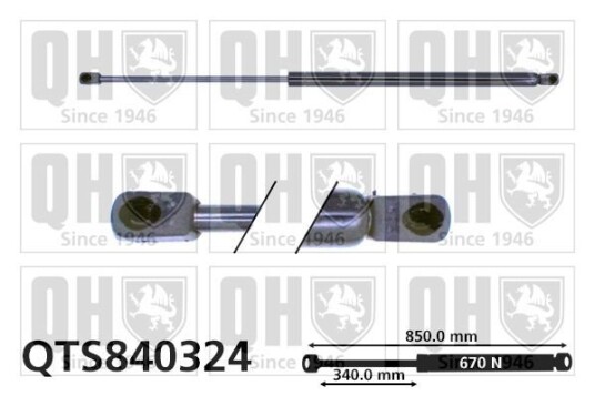 Baklukedemper QUINTON HAZELL QTS840324 Baklukedemper QUINTON HAZELL QTS840324