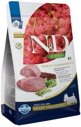 Farmina N&D Quinoa Dog Weight Man Lamb 2.5 kg