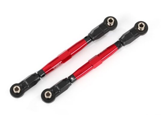 Traxxas 8948R Toe Links Front Adjustable Alu Red w/ Wrench 2 M Traxxas 8948R Toe Links Front Adjustable Alu Red w/ Wrench 2 M
