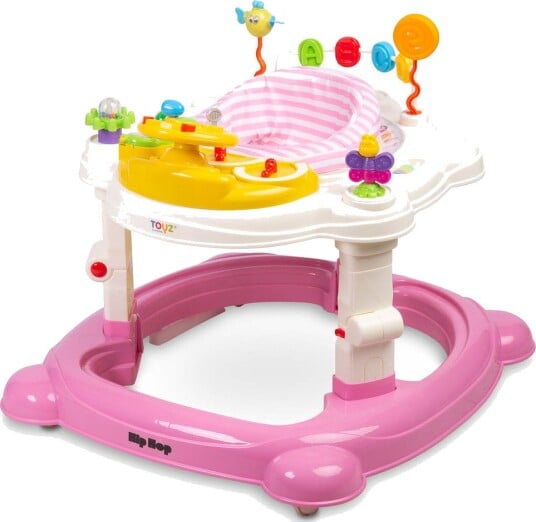Toyz Hiphop Gåvogn - Maks 12 kg, Fra 6 Mnd - Rosa