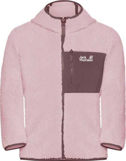 Jack Wolfskin Kids" Ice Curl Hood Jacket Dusty Blush, 116