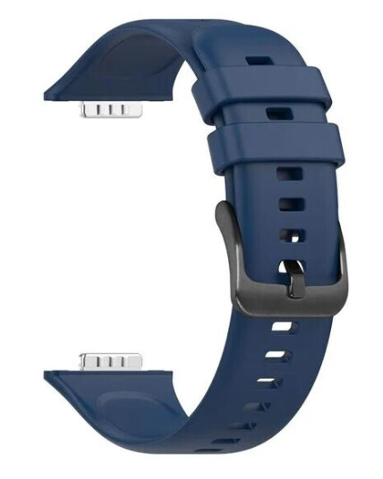 FIXED Silicone Strap for Huawei Watch FIT2 Blue