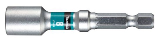 Makita 8 mm Heksagonal Sekskanthylse 65 mm for Impact Verktøy