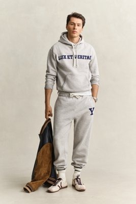 Gant YALE Sweatpants Grey Melange