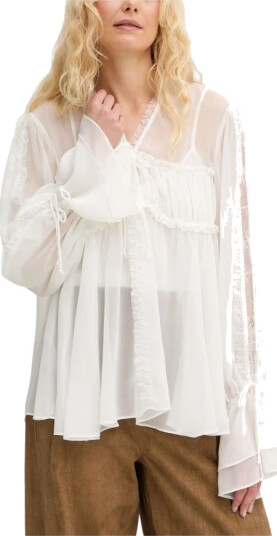 Pinko Dame Bluser & Skjorter Hvit L, Pinko Dame Bluser & Skjorter Hvit L,