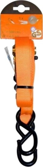 Bagasjestropp 500 Cm 25 Mm M/Klickspenne 2 Kroker Tüv/Gs Bagasjestropp 500 Cm 25 Mm M/Klickspenne 2 Kroker Tüv/Gs