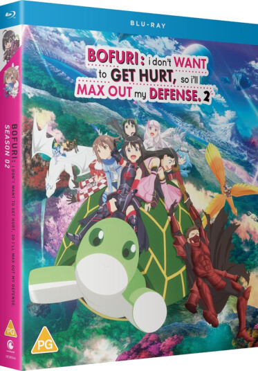 Bofuri: I Don't Want To Get Hurt, So I'll Max Out My Defense Sesong 2 Bluray