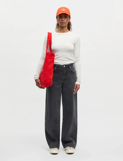 Mads Nørgaard Grace Jersey Camille Tee Ls   White   L