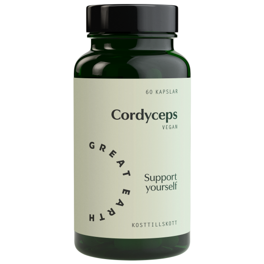 Great Earth Cordyceps 60 stk Great Earth Cordyceps 60 stk