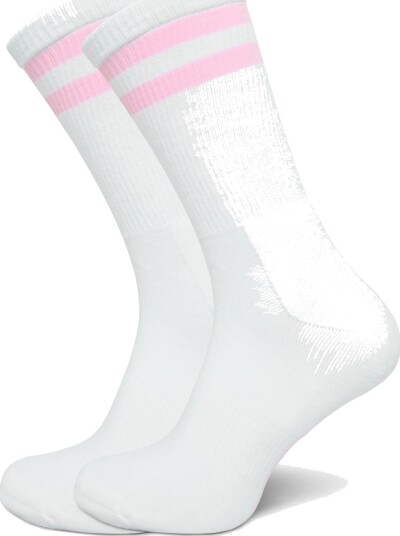 Organic Basics | Core Stripe Crew Socks 2 Pack | 43 46