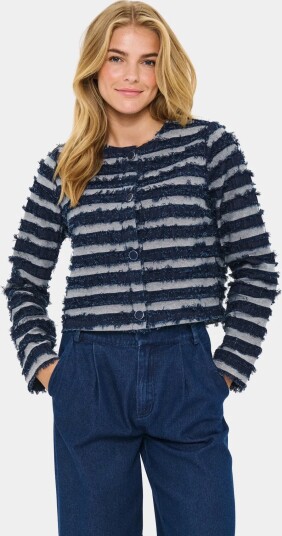 Saint Tropez Maceysz Jacket Navy XS Saint Tropez Maceysz Jacket Navy XS