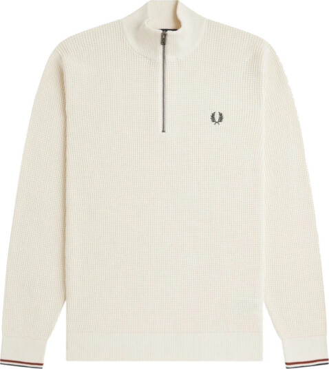 Fred Perry Herre Gensere & Hettegensere Beige L,