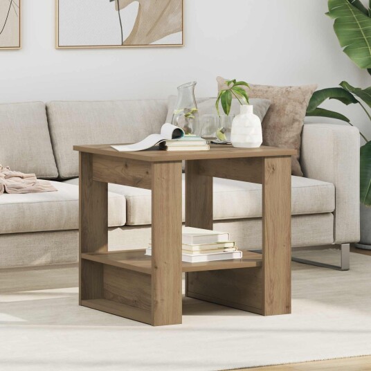 Kaffebord Artisan Eik 51 x 50 x 50 cm Konstruert tre