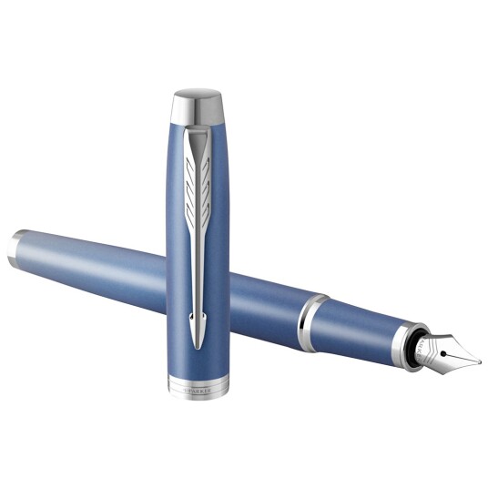 Parker IM Rituals Blue/Chrome Fyllepenn Fine