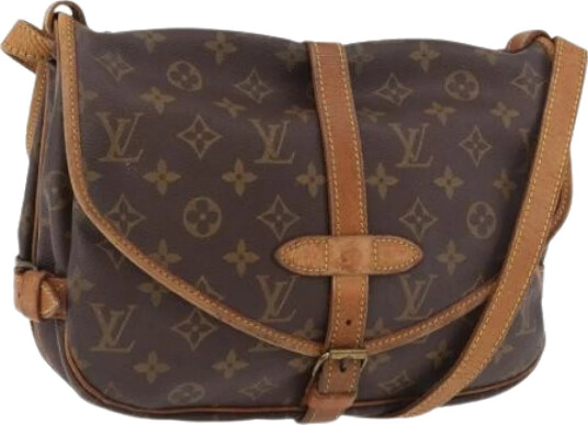 Louis Vuitton Vintage Dame Brun