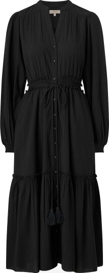 byTimo Midikjole Bohemian Midi Dress Svart