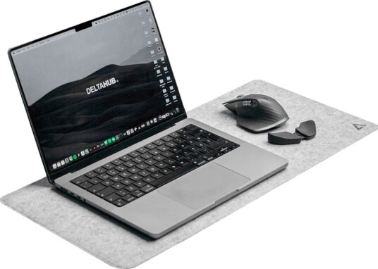 Deltahub Minimalistisk Musematte Lys Grå Deltahub Minimalistisk Musematte Lys Grå