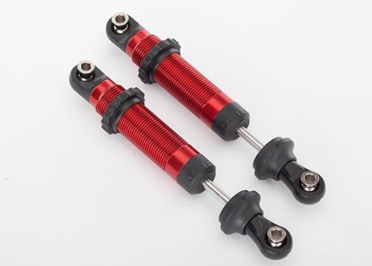 Traxxas 8260R Shocks gts hard-anodized red alu assembled 2 Traxxas 8260R Shocks gts hard-anodized red alu assembled 2