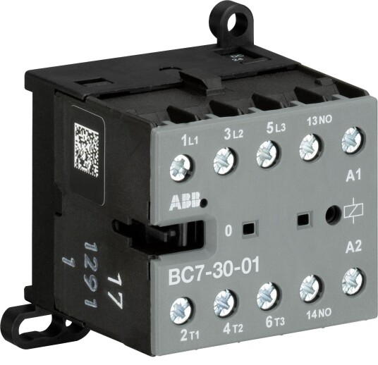 ABB BC7 Mini kontaktor 3 polet 20 A Elfordeling & strømforsyning