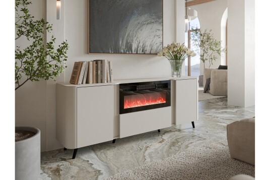 Clement Kommode 200 cm   Beige