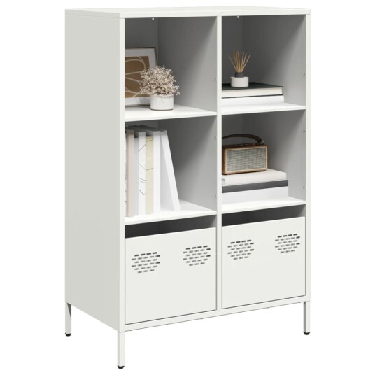  Highboard hvit 68x39x103,5 cm stål 8721102931444