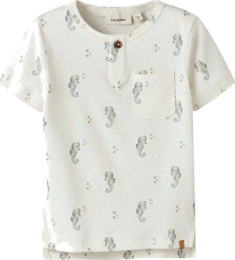 Lil"Atelier Nmmgayo Sik Ss Slim Top Lil Cream 110 Lil"Atelier Nmmgayo Sik Ss Slim Top Lil Cream 110