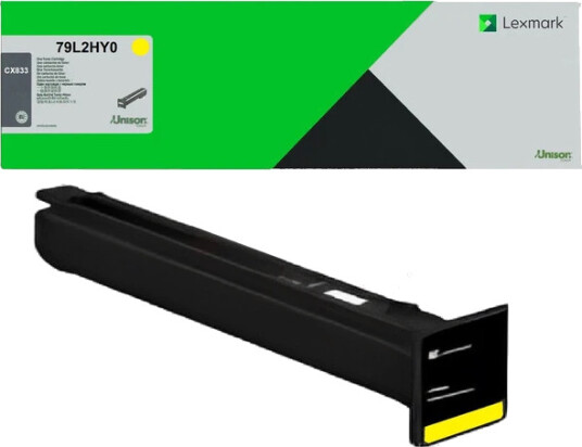 Lexmark Toner 79L2HY0 Gul Høykapasitet (46.900 sider) Original