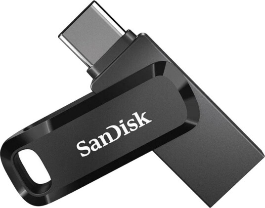 SanDisk Dual Drive GO USB-C-minnepinne 128GB USB 3.1 SDDDC3-128G