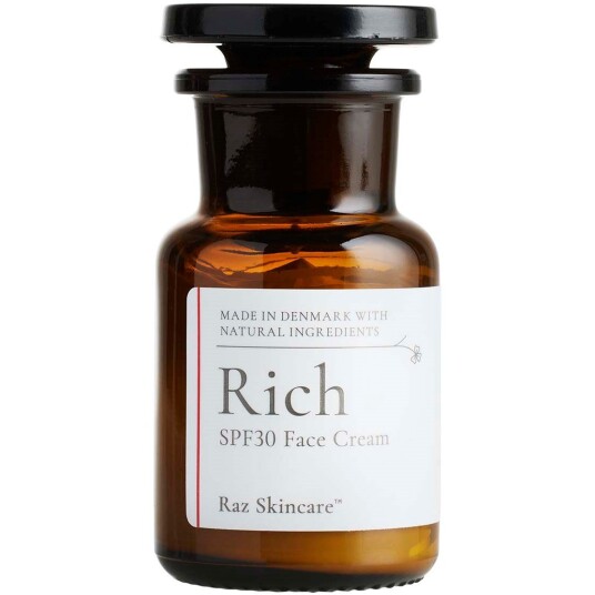 Raz Skincare Rich Ansiktskrem SPF30 50 ml med Næringsrike Urter