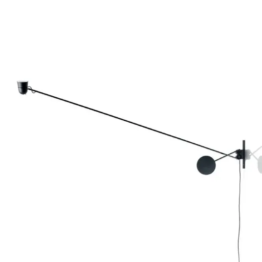Luceplan   Counterbalance LED vegglampe svart