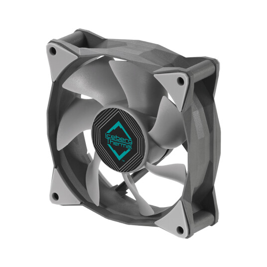 Iceberg IceGALE Xtra 80mm Vifte 3000 RPM Grå