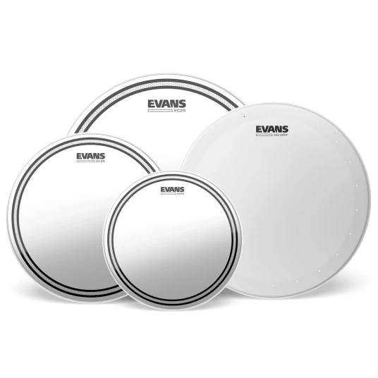 Evans Epp-Ec2shdd-R Pre Pack Es2s Clear Rock 10 12 16+ B14hdd