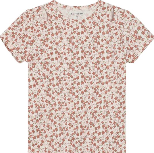 Minymo T skjorte Vanilla Ice Minymo 4 år 104 T skjorte Hvit Rosa Rød