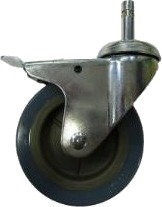 Hjul Reservedel 560G 5X5x4cm Med Bremse Til Serveringsvogn,1 Stk