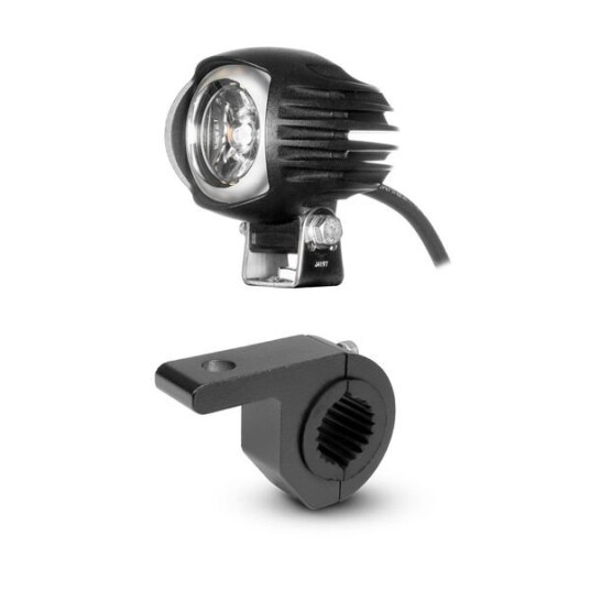 Motorsykkellys light Purelux SMAL15   6 cm / 15 W Lykt + Feste 25 31 mm