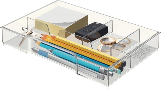 Skuffeindsats Transparent Til Leitz Plus/Wow Skuffekabinet Stk.