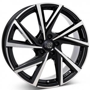 MSW 80 Gloss Black Polished 8x19 5/112 ET45 B57.1 MSW 80 Gloss Black Polished 8x19 5/112 ET45 B57.1