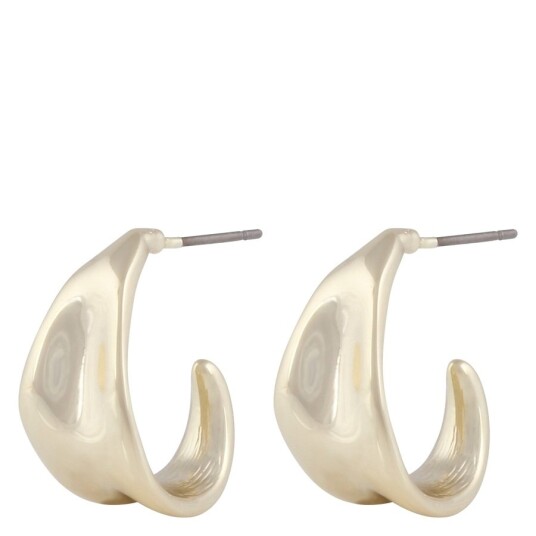 Snö Of Sweden Wave Big Ear Plain Gold Onesize