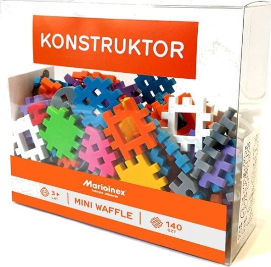 Marioinex Mini Waffle Byggeklosser 140 Deler