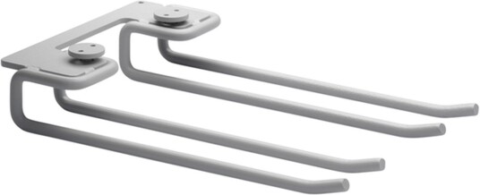 String Spjut 2 Pack Grå 20 Cm Hyller & Hyllesystem Nils Strinning Metall